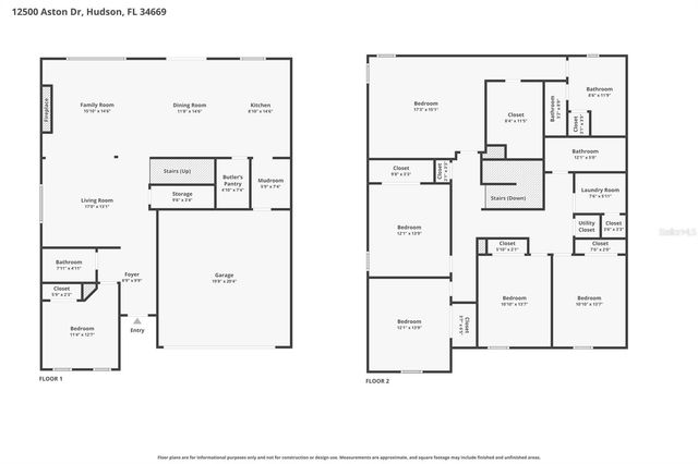 12500 ASTON DRIVE, Hudson, FL 34669