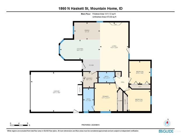 1860 N Haskett, Mountain Home, ID 83647