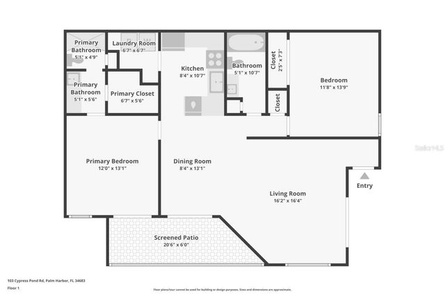 103 CYPRESS POND ROAD 103, Palm Harbor, FL 34683