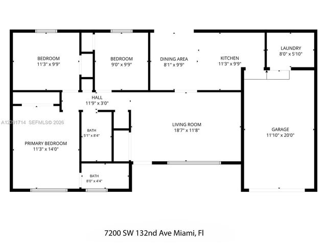 7200 SW 132nd Avenue, Miami, FL 33183
