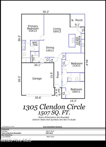 1305 Clendon Circle, Leland, NC 28451