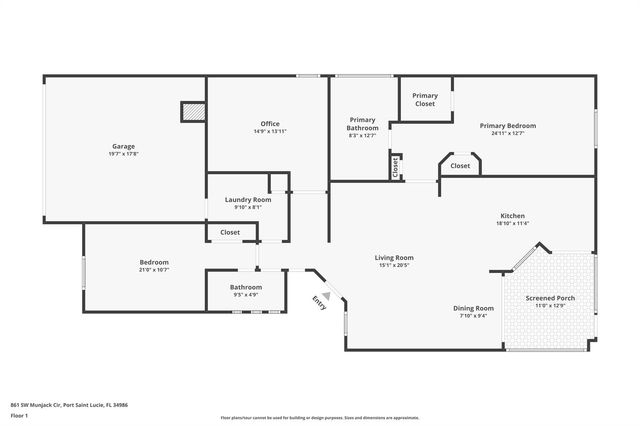 861 SW Munjack Circle, Port St. Lucie, FL 34986