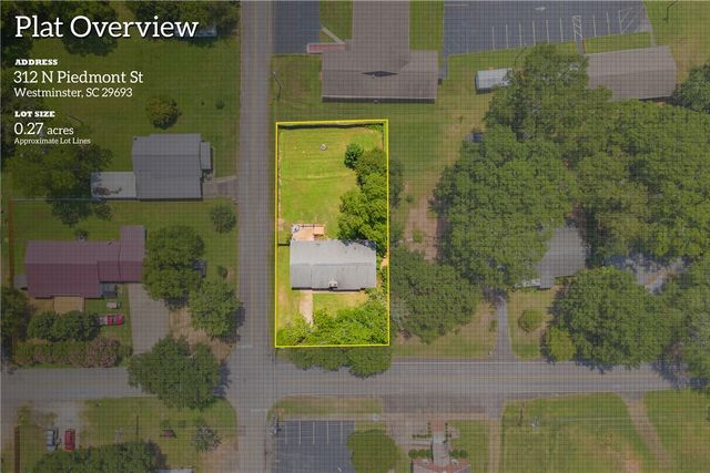 312 N Piedmont Street, Westminster, SC 29693