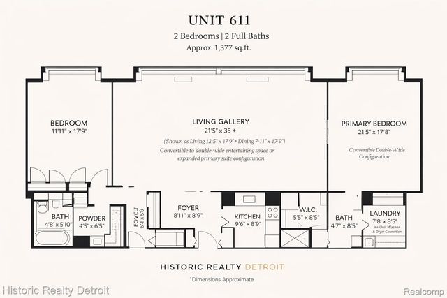 1300 E Lafayette Street 611, Detroit, MI 48207