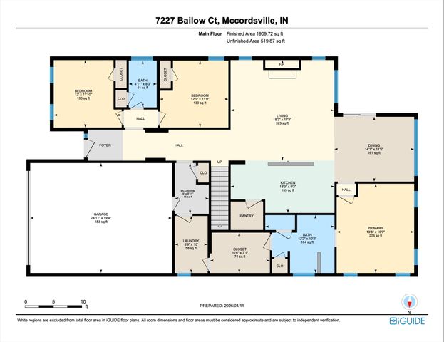 7227 Bailow Court, Mccordsville, IN 46055