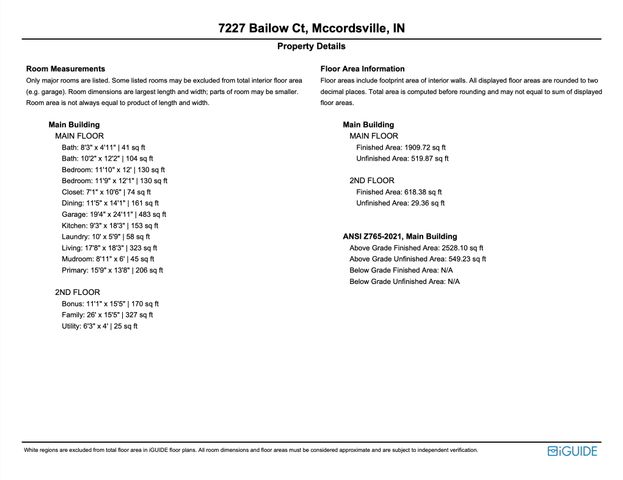 7227 Bailow Court, Mccordsville, IN 46055