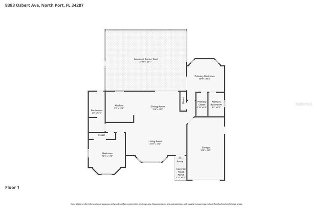 8383 OSBERT AVENUE, North Port, FL 34287