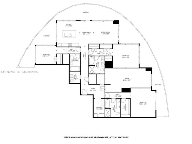 500 Alton Rd 2205, Miami Beach, FL 33139
