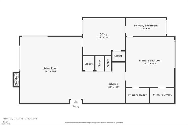 696 Mowbray Arch Apt 510, Norfolk, VA 23507
