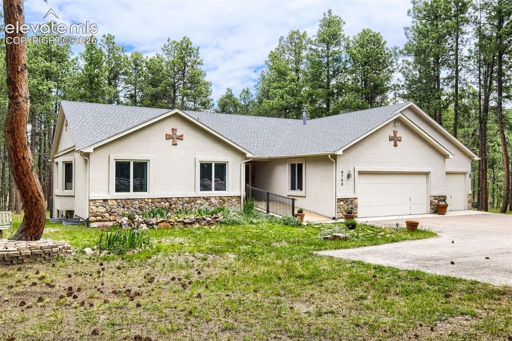 Image 2 of property listing at 8750 Tannenbaum Road, Colorado Springs, CO 80908
