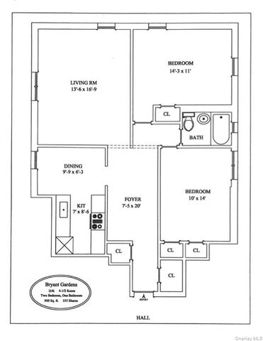 15 Bryant Crescent 1K, White Plains, NY 10605