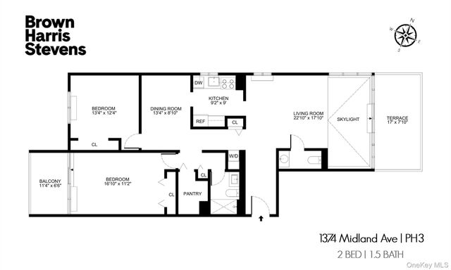 1374 Midland Avenue PH3, Bronxville, NY 10708