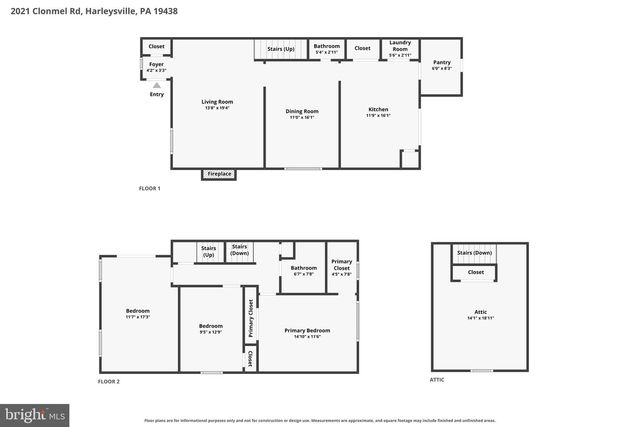 2021 CLONMEL RD, Harleysville, PA 19438