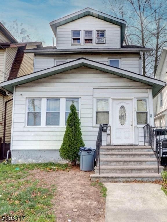 77 Delmar Pl, Irvington Twp., NJ 07111 — exterior