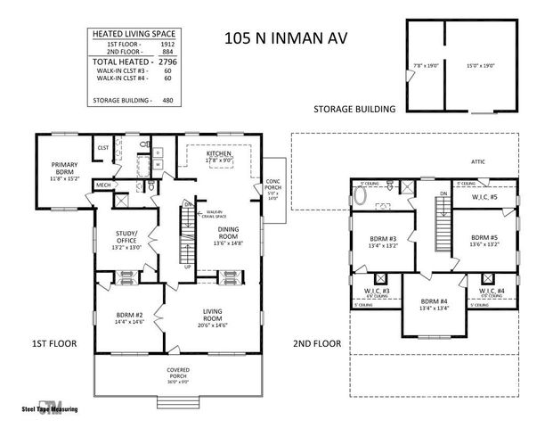 105 N Inman Avenue, Bessemer City, NC 28016