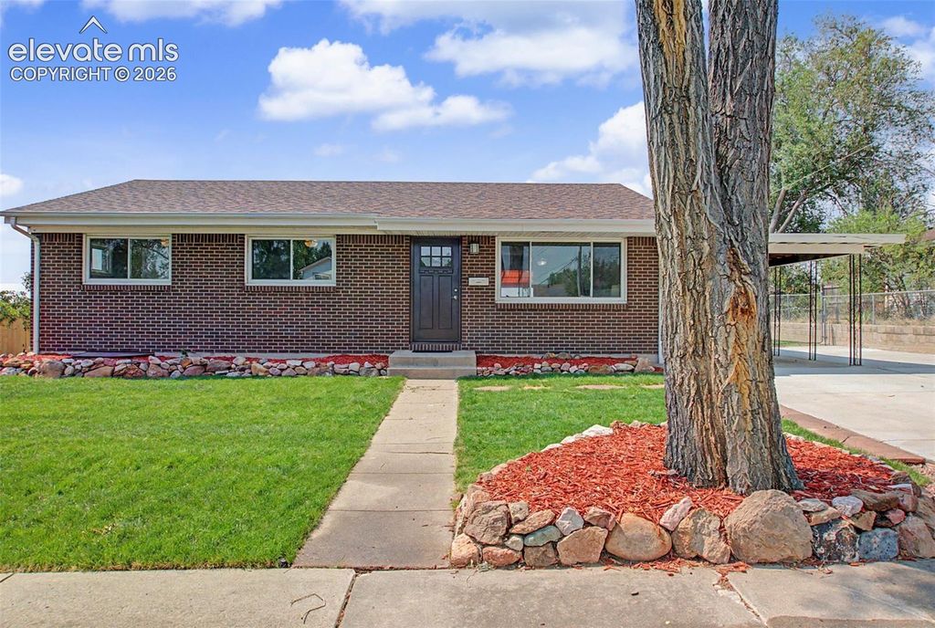 3811 Dixon Way, Colorado Springs, CO 80909 — exterior