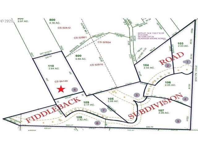 Fiddle Back Lot 8, North Bend, OR 97459