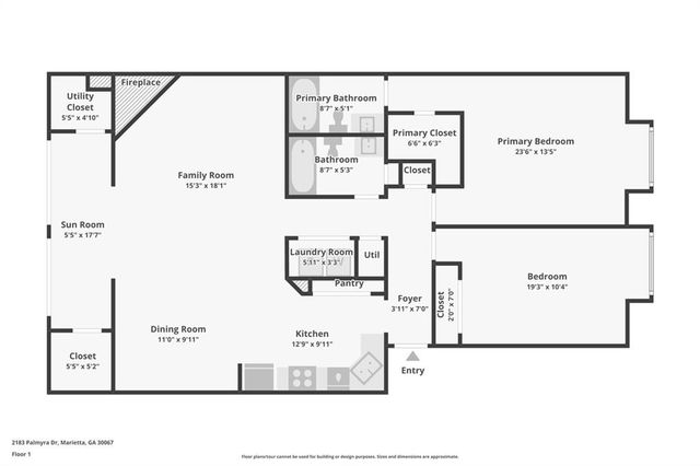 2183 Palmyra SE Drive, Marietta, GA 30067