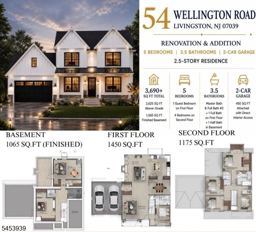 54 Wellington Rd, Livingston Twp., NJ 07039 — photo 2
