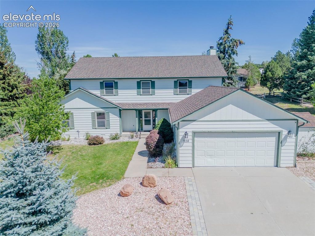 520 Rangely Drive, Colorado Springs, CO 80921 — exterior