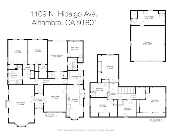 1109 N Hidalgo Avenue, Alhambra, CA 91801