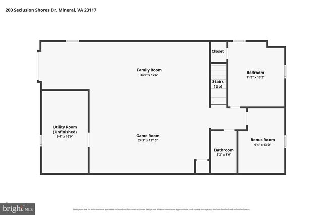 200 SECLUSION SHORES DR, Mineral, VA 23117