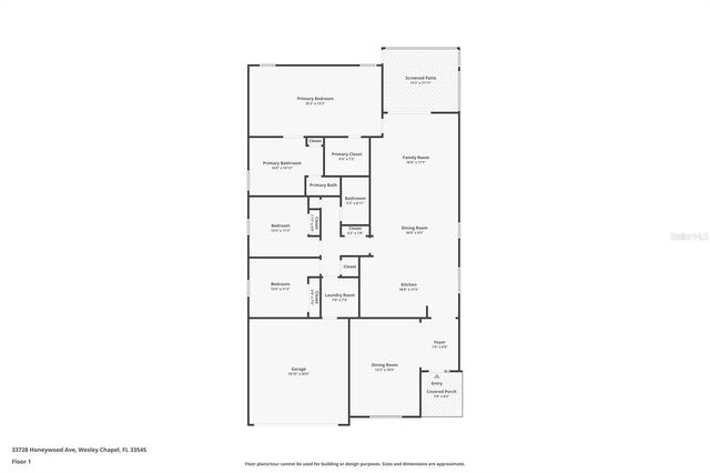 33728 HONEYWOOD AVENUE, Wesley Chapel, FL 33545