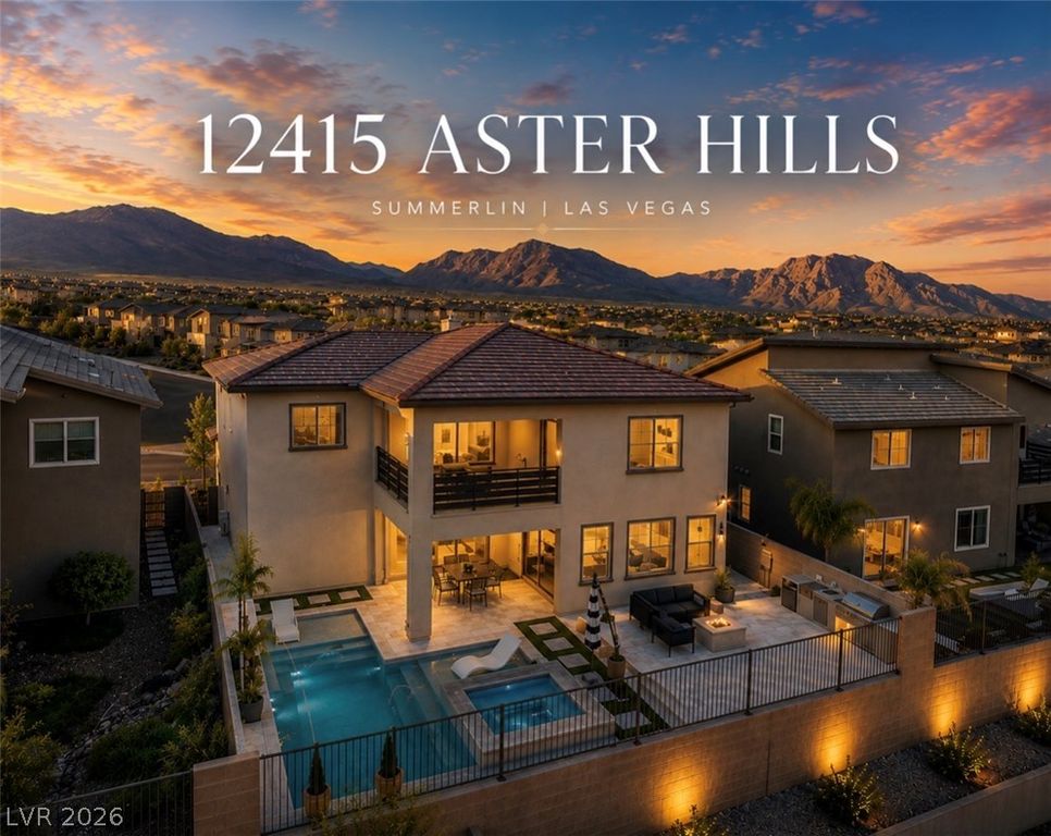 12415 Aster Hills Avenue, Las Vegas, NV 89138 — exterior