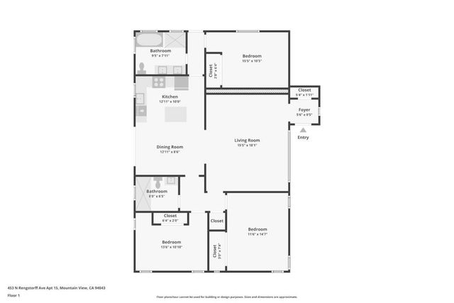 453 N Rengstorff Avenue 15, Mountain View, CA 94043