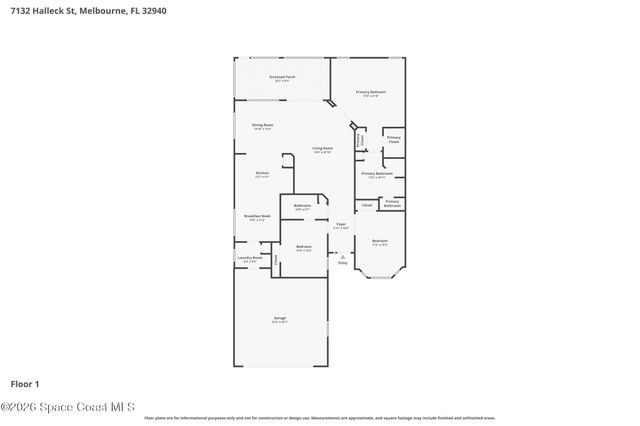 7132 Halleck Street, Melbourne, FL 32940
