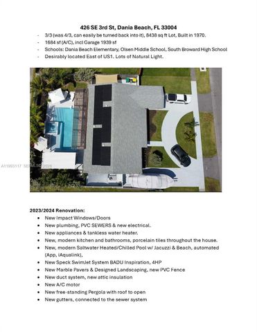 426 SE 3rd Street, Dania Beach, FL 33004