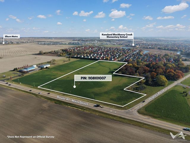 18.5 Acres Rt. 47 - Hughes Road, Elburn, IL 60119