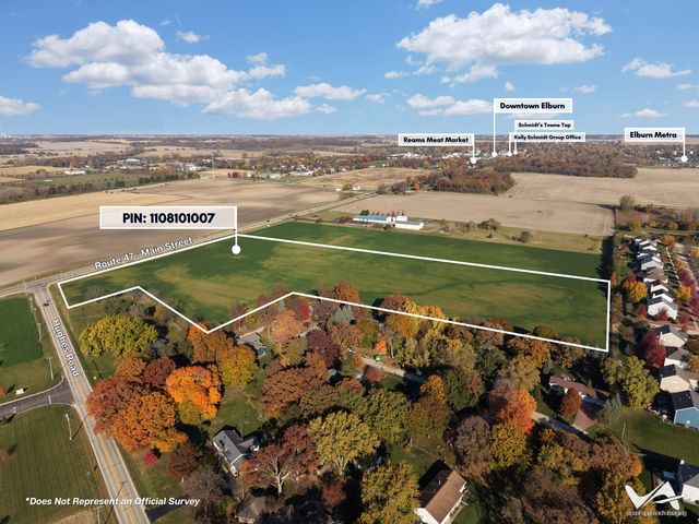 18.5 Acres Rt. 47 - Hughes Road, Elburn, IL 60119