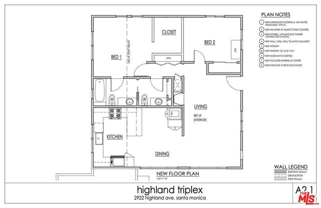 2922 Highland Avenue, Santa Monica, CA 90405