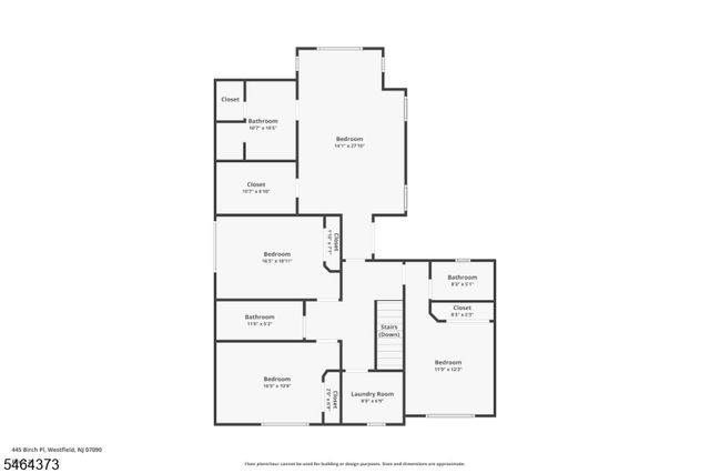 445 Birch Pl, Westfield Town, NJ 07090
