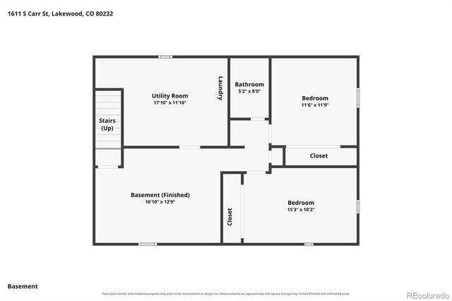 1611 S Carr Street, Lakewood, CO 80232