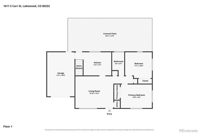 1611 S Carr Street, Lakewood, CO 80232