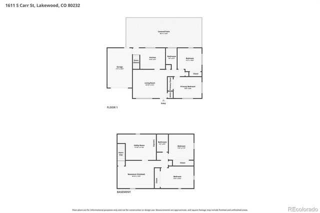 1611 S Carr Street, Lakewood, CO 80232