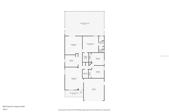 6816 S COURT DRIVE, Tampa, FL 33611