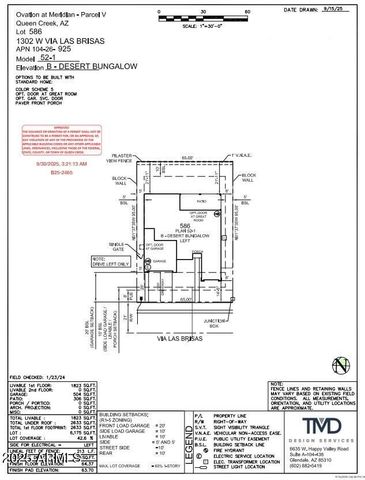 1302 W VIA LAS BRISAS --, San Tan Valley, AZ 85140