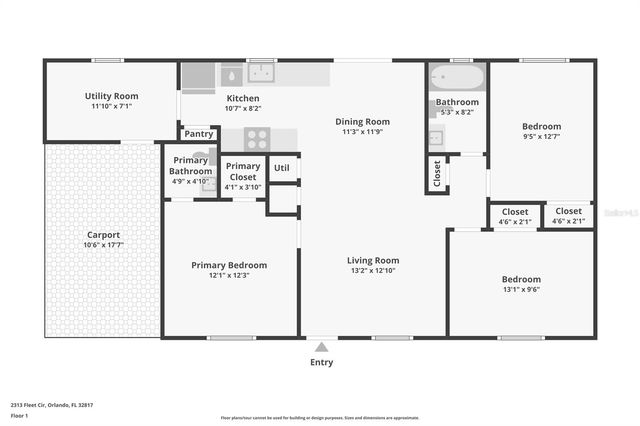 2313 FLEET CIRCLE, Orlando, FL 32817