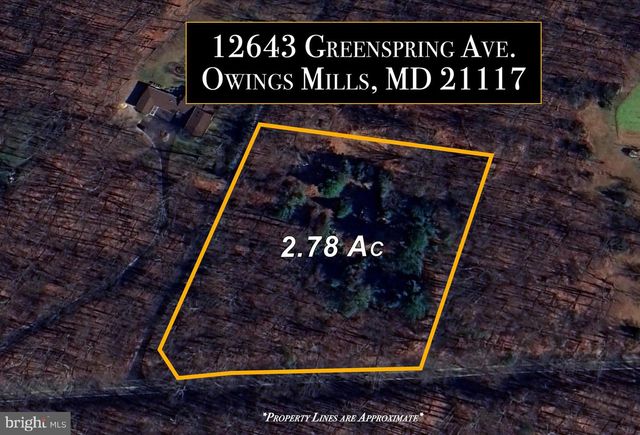 12643 GREENSPRING AVE, Owings Mills, MD 21117