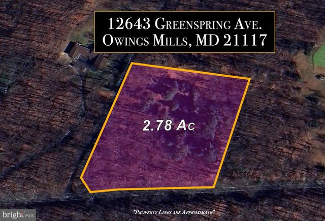 12643 GREENSPRING AVE, Owings Mills, MD 21117