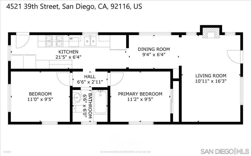 Image 39 of property listing at 4521 39th St., San Diego, CA 92116