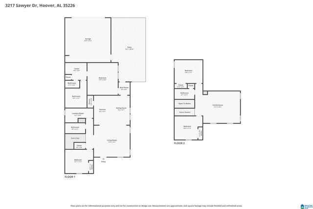 3217 SAWYER DRIVE, Hoover, AL 35226