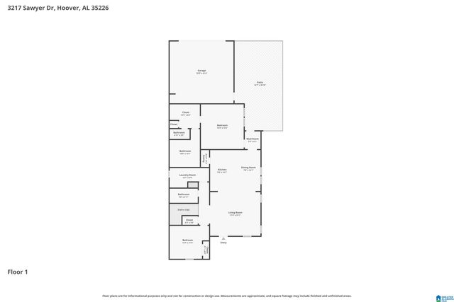 3217 SAWYER DRIVE, Hoover, AL 35226