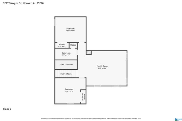 3217 SAWYER DRIVE, Hoover, AL 35226