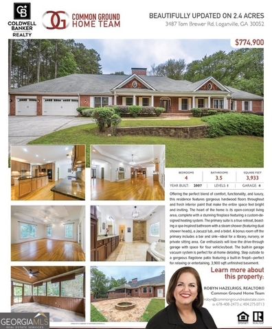 3487 Tom Brewer Road, Loganville, GA 30052