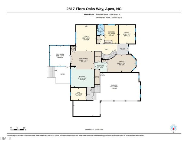 2817 Flora Oaks Way, Apex, NC 27523