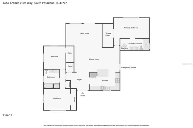 6950 GRANDE VISTA WAY S, St Petersburg, FL 33707